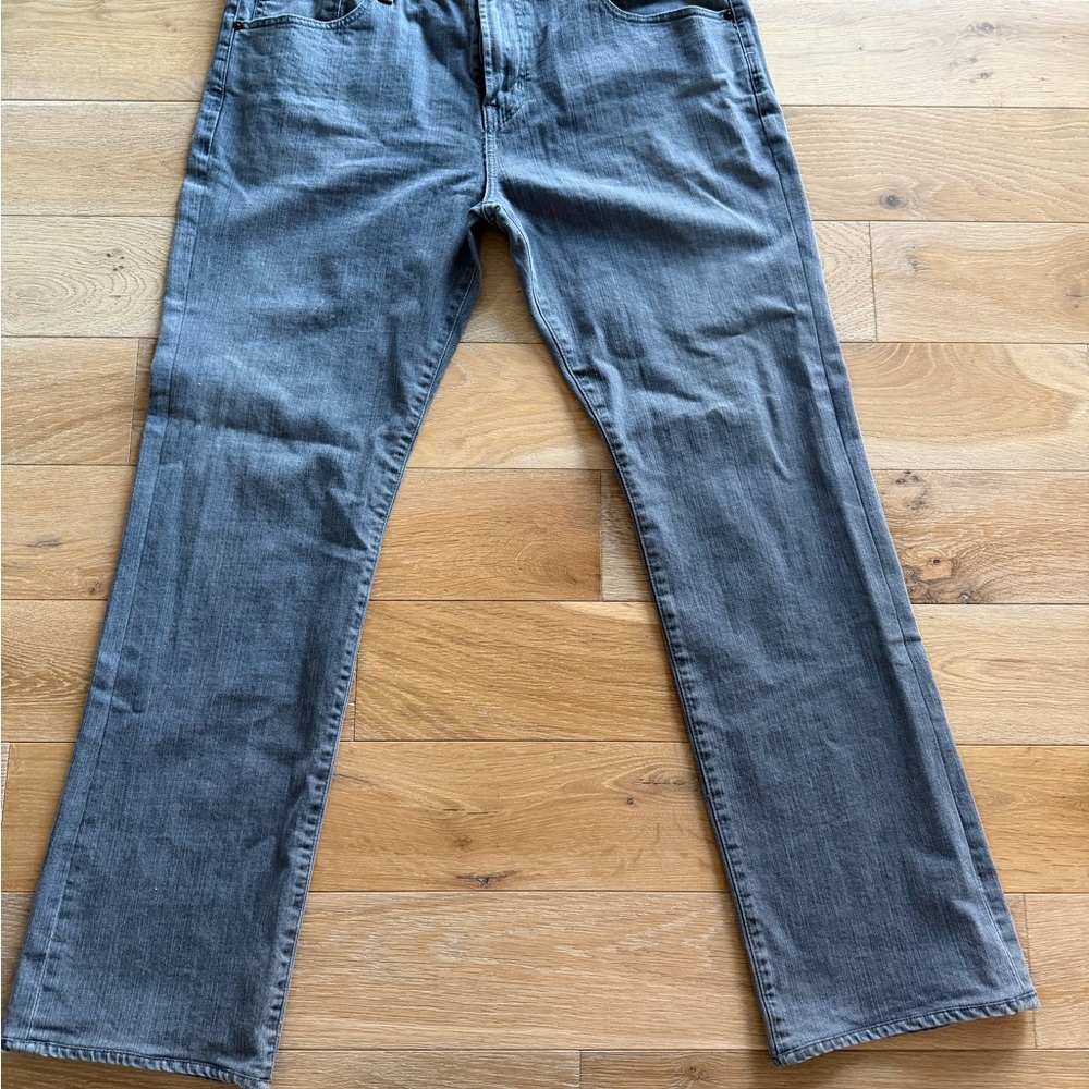 AG Adriano Goldschmied Men's Charcoal Jeans